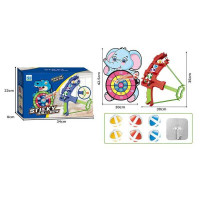 Лук MY 1677 “Слоненя” м’ячики з липучками мішень в коробці