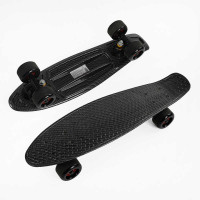 Скейт Пенни борд S 00171 Best Board колеса PU d=6см светящиеся Best Board