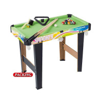 Більярд дитячий 2035+3 розмір стола - 61х35х47 см 2 кийки кулі трикутник щіточка