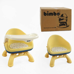 Стілець BM-62300 Bimbo розмір зі столиком: 45х37х38 см м’яка сидушка в коробці Bimbo