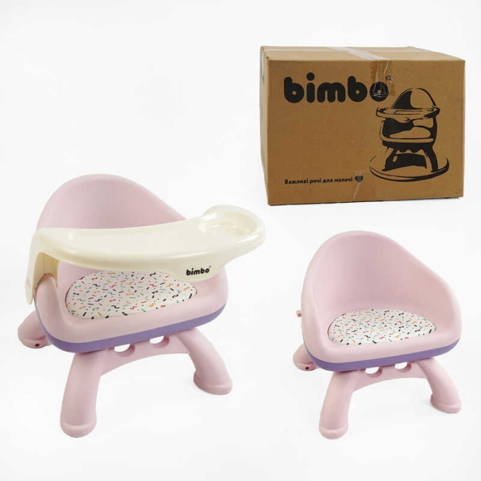 Стілець BM-93497 Bimbo розмір зі столиком: 45х37х38 см м’яка сидушка в коробці Bimbo