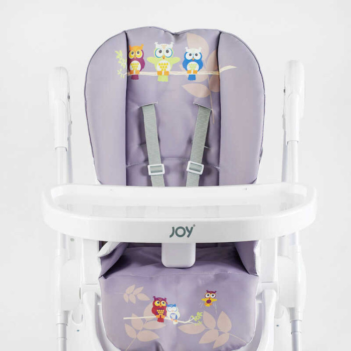 Стульчик для кормления K-60290 мягкий чехол ПВХ 4 колеса съемный столик корзинка