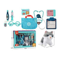 Набір лікаря 832-203 собачка аксесуари сумка окуляри