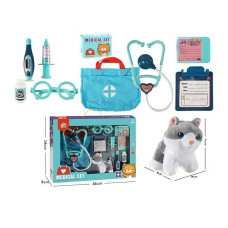 Набір лікаря 832-203 собачка аксесуари сумка окуляри