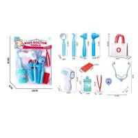 Набір лікаря A 80-1 термометр стетоскоп дзеркальце для огляду пінцет медична сумочка в пакеті