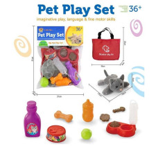 Кошеня з аксесуарами KJ 05 B-11 м'яка іграшка сумочка аксесуари в пакеті