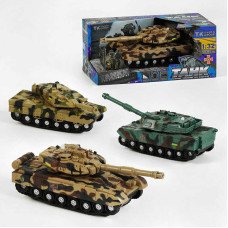 Танк 33574 TK Group 3 види звук підсвічування колісний хід інерція башта обертається рухоме дуло TK Group