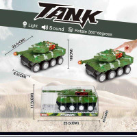 Танк 383-53 D підсвічування звук інерція в слюді