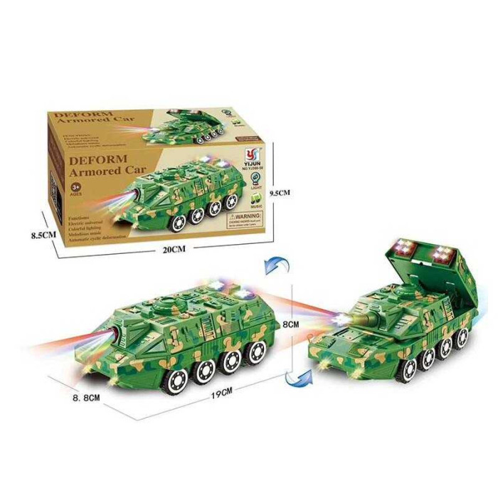 Танк YJ 388-58 підсвічування звук колеса вільного ходу