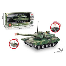 Танк 58038 A рухома башта з тріскачкою підсвічування звукові ефекти