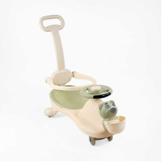 Каталка-толокар JOY SJ-325-74 колеса PU зі світлом музика та світло захисний бампер батьківська ручка Joy