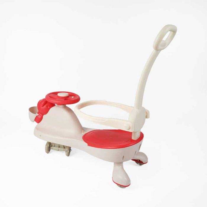 Каталка-толокар JOY SJ-774-48 колеса PU зі світлом музика та світло захисний бампер батьківська ручка Joy