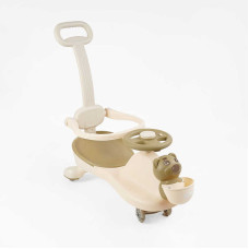 Каталка-толокар JOY SJ-849-26 колеса PU зі світлом музика та світло захисний бампер батьківська ручка Joy