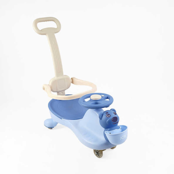 Каталка-толокарь JOY SJ-918-30 колеса PU со светом музыка и светло защитный бампер родительская ручка Joy