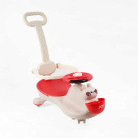 Каталка-толокар JOY LD-407-29 колеса PU зі світлом музика та світло захисний бампер батьківська ручка Joy