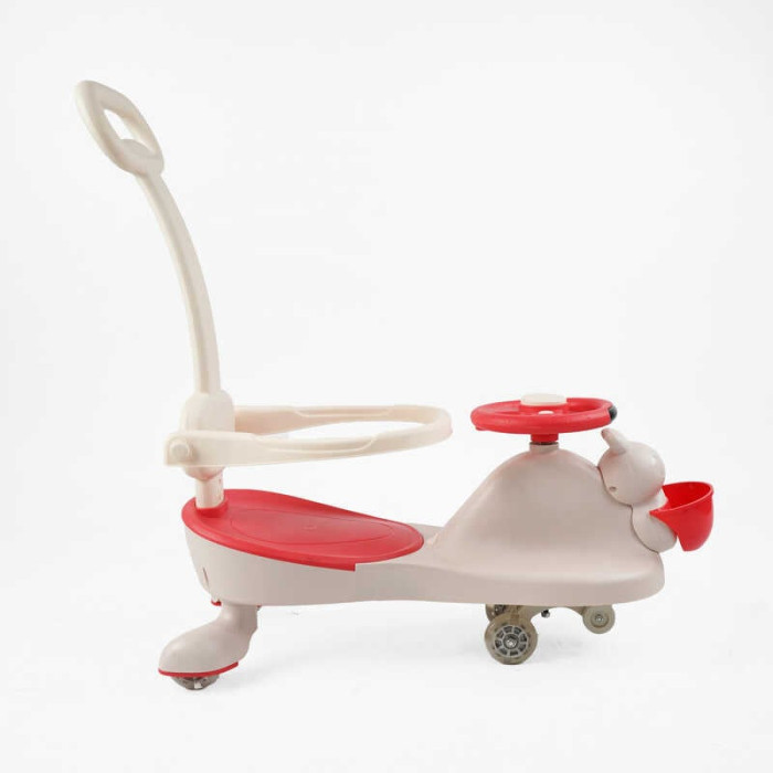 Каталка-толокар JOY LD-407-29 колеса PU зі світлом музика та світло захисний бампер батьківська ручка Joy