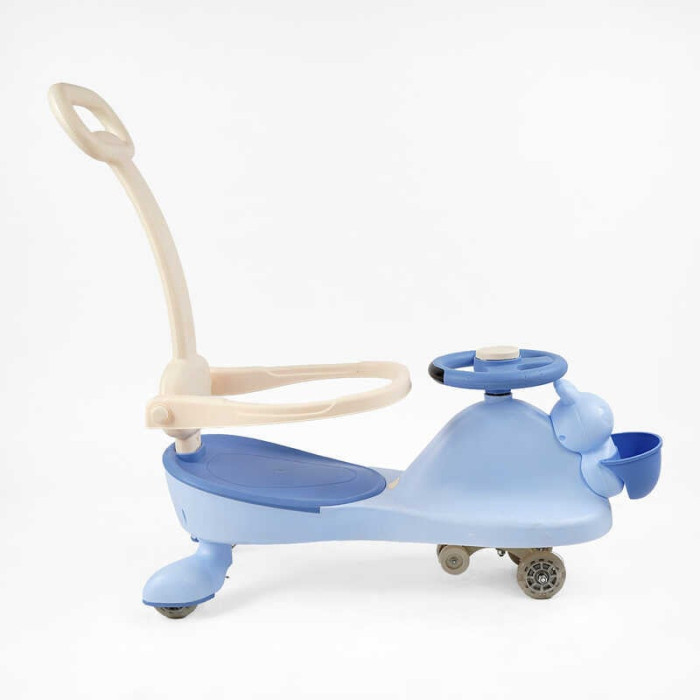 Каталка-толокарь JOY LD-834-55 колеса PU со светом музыка и светло защитный бампер родительская ручка Joy