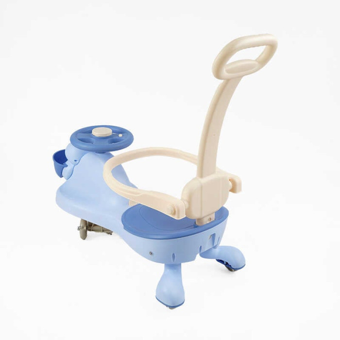 Каталка-толокарь JOY LD-834-55 колеса PU со светом музыка и светло защитный бампер родительская ручка Joy