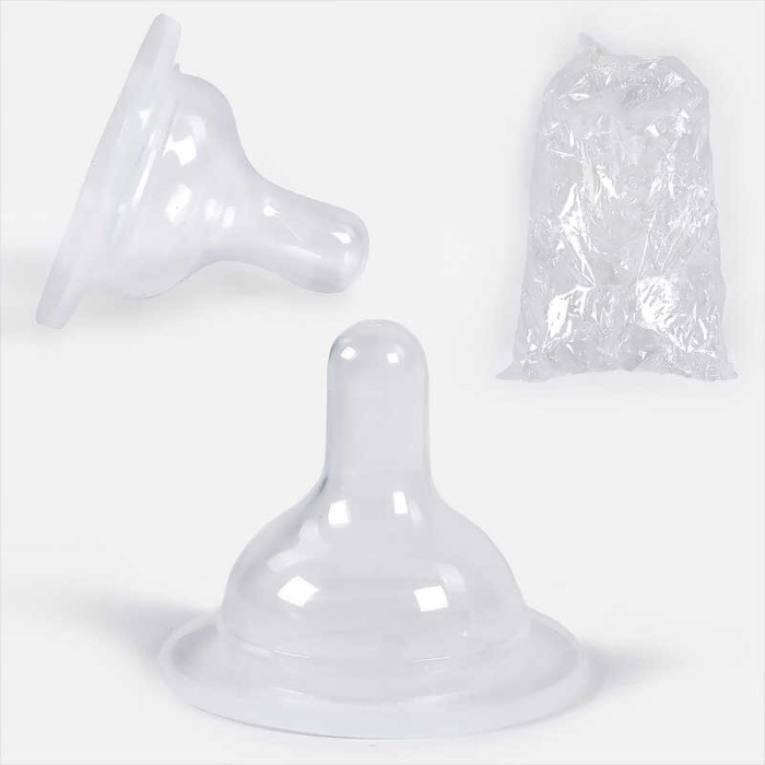 Соска силиконовая для бутылочки 27084 В УПАКОВКЕ 100 ШТУК ЦЕНА ЗА УПАКОВКУ BIMBO Bimbo