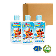 Шампунь детский Bimbo 250 мл гіпоалергенний не містить барвників Bimbo