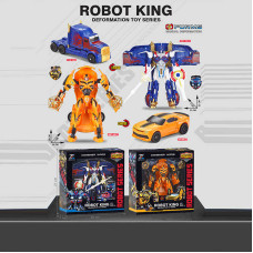 Трансформер 0754-1 A 2 види кінцівки обертаються зброя пластикові колеса в коробці