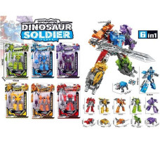 Трансформер HF 1188 висота: 12 см зброя на листі ВИДАЄТЬСЯ ТІЛЬКИ МІКС ВИДІВ