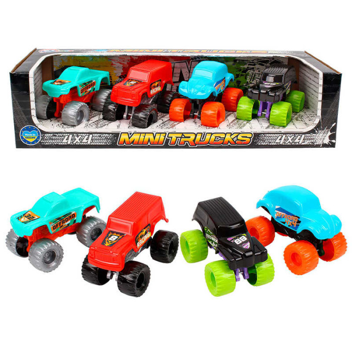 Набір машин Міні траки 9567 Technok Toys 4 машинки Technok Toys