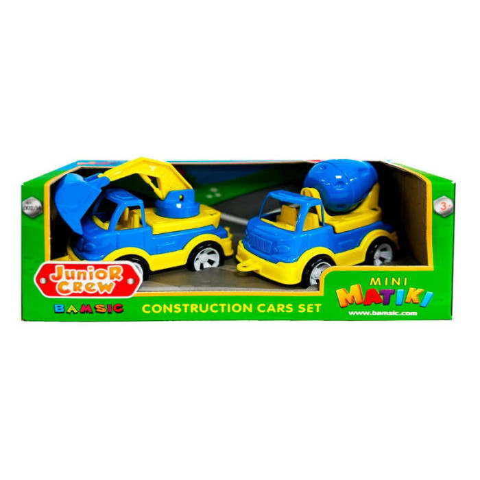 Набір машин Mini Matiki 00214 Bamsic 2 машинки Bamsic