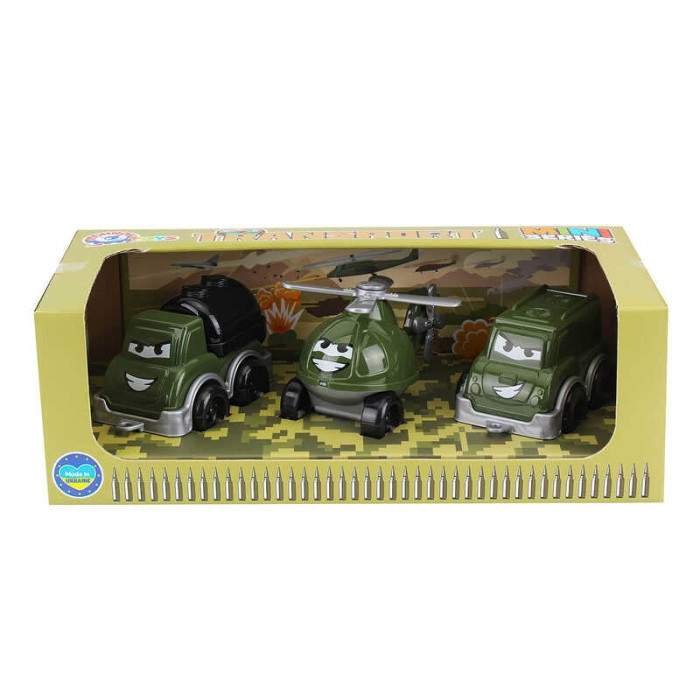 Набір машин Військовий транспорт Міні 9192 Technok Toys Technok Toys