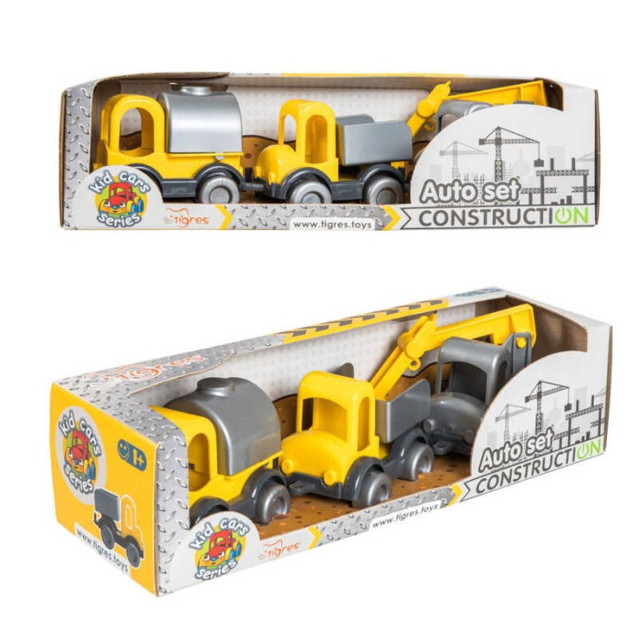 Набір машин Kid cars 39270 (20) Tigres 3шт в коробці