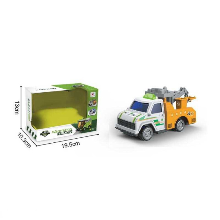 Спецтехніка RL 589-13 G 2 інерційний механізм 16 см гумові колеса рухомі елементи в коробці