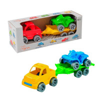 Набір авто Kids cars Sport 39543 Tigres пікап + квадроцикл