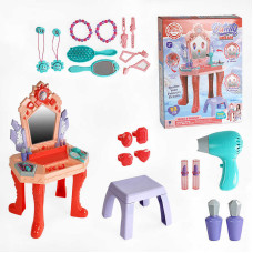 Трюмо 661-133 світло звук фен на батарейках стільчик аксесуари