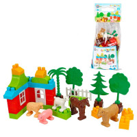 Конструктор 0341 Technok Toys 45 елементів “Ферма” у пакеті Technok Toys