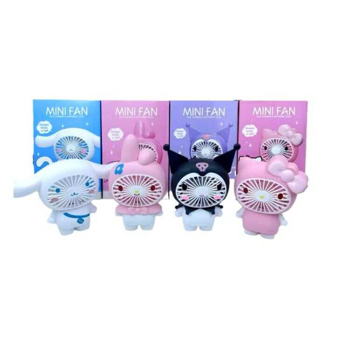 Вентилятор M 18598 герой 3 режими вбудований акумулятор USB Type-C ВИДАЄТЬСЯ ТІЛЬКИ МІКС ВИДІВ