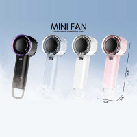 Вентилятор SD-15 встроенный аккумулятор 37 V 5 режимов мощности экран кабель USB Type-C в коробке для детей