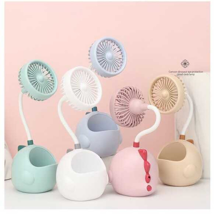 Вентилятор CS 275 A 5 кольорів органайзер вбудований акум 37 V USB кабель ВИДАЄТЬСЯ ТІЛЬКИ МІКС ВИДІВ