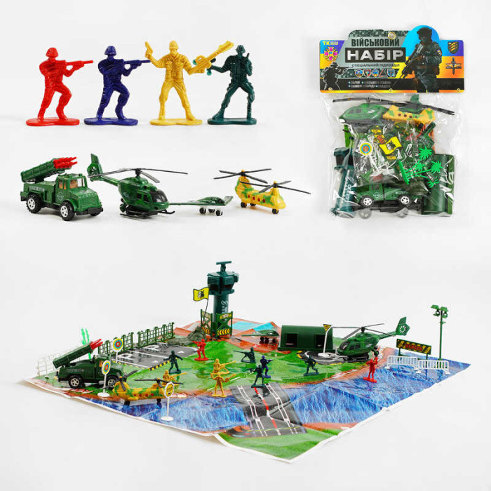 Комбат TK - 49050 “TK Group” “Спеціальний підрозділ” зброя солдати техніка декорації в пакеті TK Group