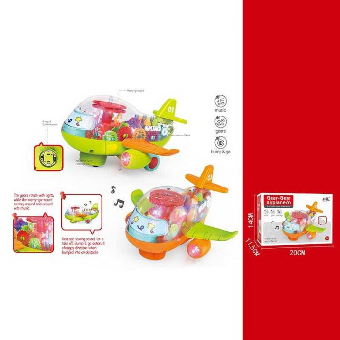 Літак 657 B звук підсвічування колесо вільного ходу