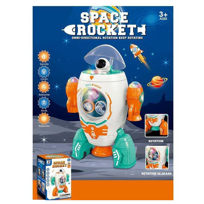 Ракета ZR 175 музыка подсветка движущиеся элементы