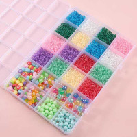 Набір бісеру 610-34 G ножиці ліска у боксі