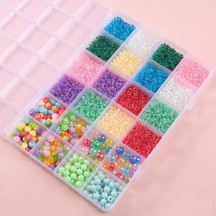 Набір бісеру 610-34 G ножиці ліска у боксі