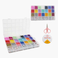 Набор бисера 610-35 В ножницы нить