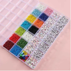 Набір бісеру 610-35 D ножиці ліска у боксі