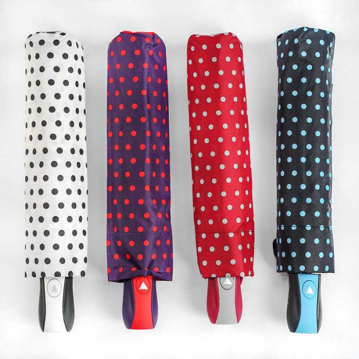 Парасолька C 55048 4 види напівавтомат d=100 см у чохлі в пакеті