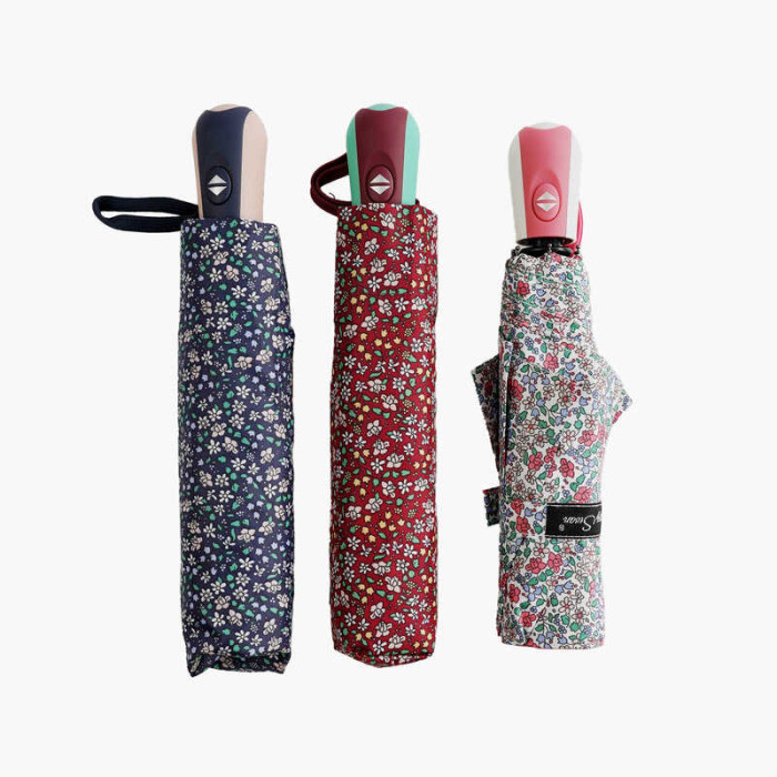 Парасолька C 68651 автомат d = 97 см у складеному вигляді 28 см 8 спиць чохол в пакеті ВИДАЄТЬСЯ МІКС ВИДІВ