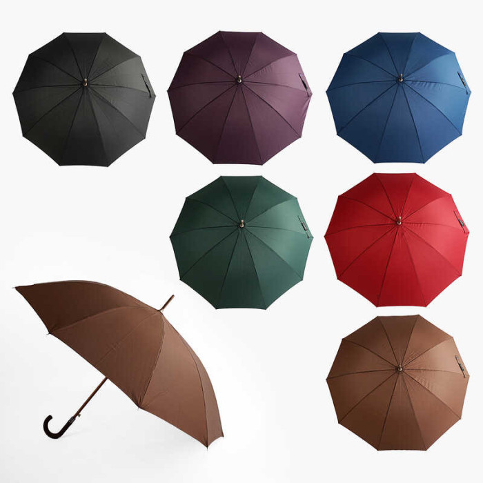 Парасолька C 68637 напівавтомат d = 117 см довжина 93 см 10 спиць в пакеті ВИДАЄТЬСЯ МІКС ВИДІВ