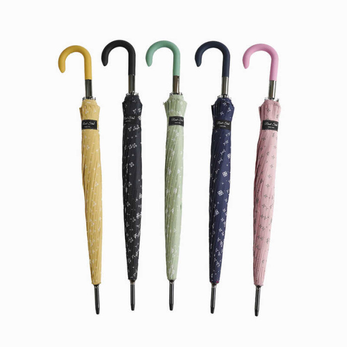 Парасолька C 68641 напівавтомат d = 106 см довжина 87 см 16 спиць в пакеті ВИДАЄТЬСЯ МІКС ВИДІВ