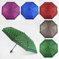 Парасолька C 55077 5 кольорів автомат d=95 см у чохлі в пакеті