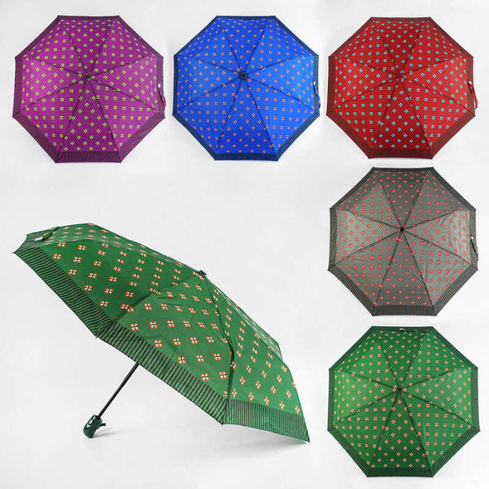 Парасолька C 55077 5 кольорів автомат d=95 см у чохлі в пакеті